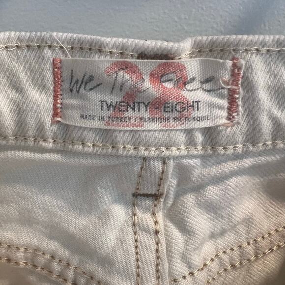 We The Free Free People Cream Jeans Size 28 - Picture 4 of 11